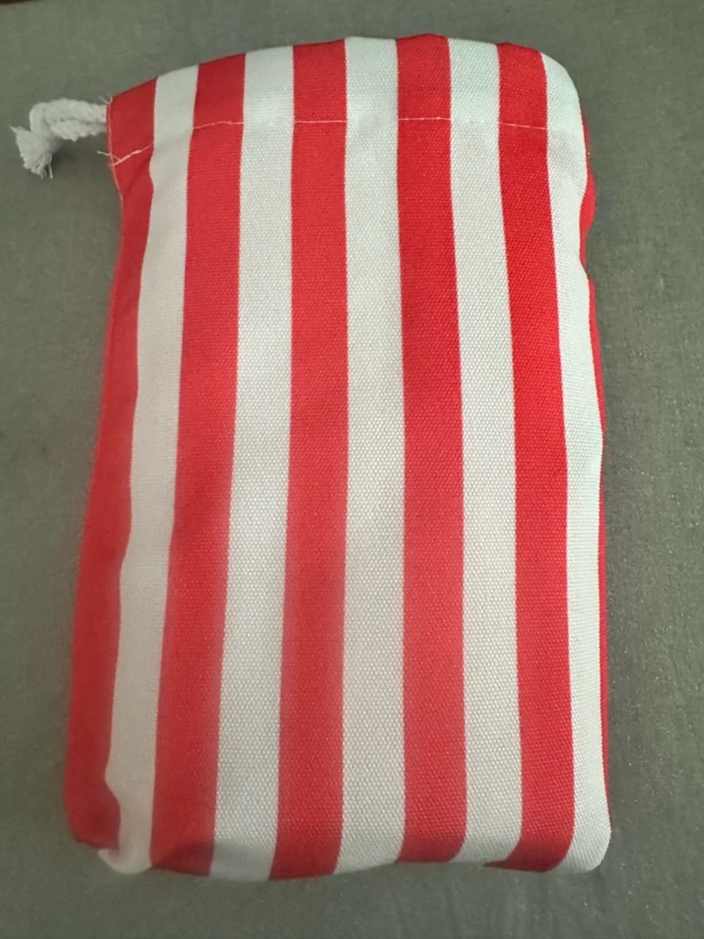 Dock & Bay Quick Dry Towel - Red and White Stripes Size Large - NWOT